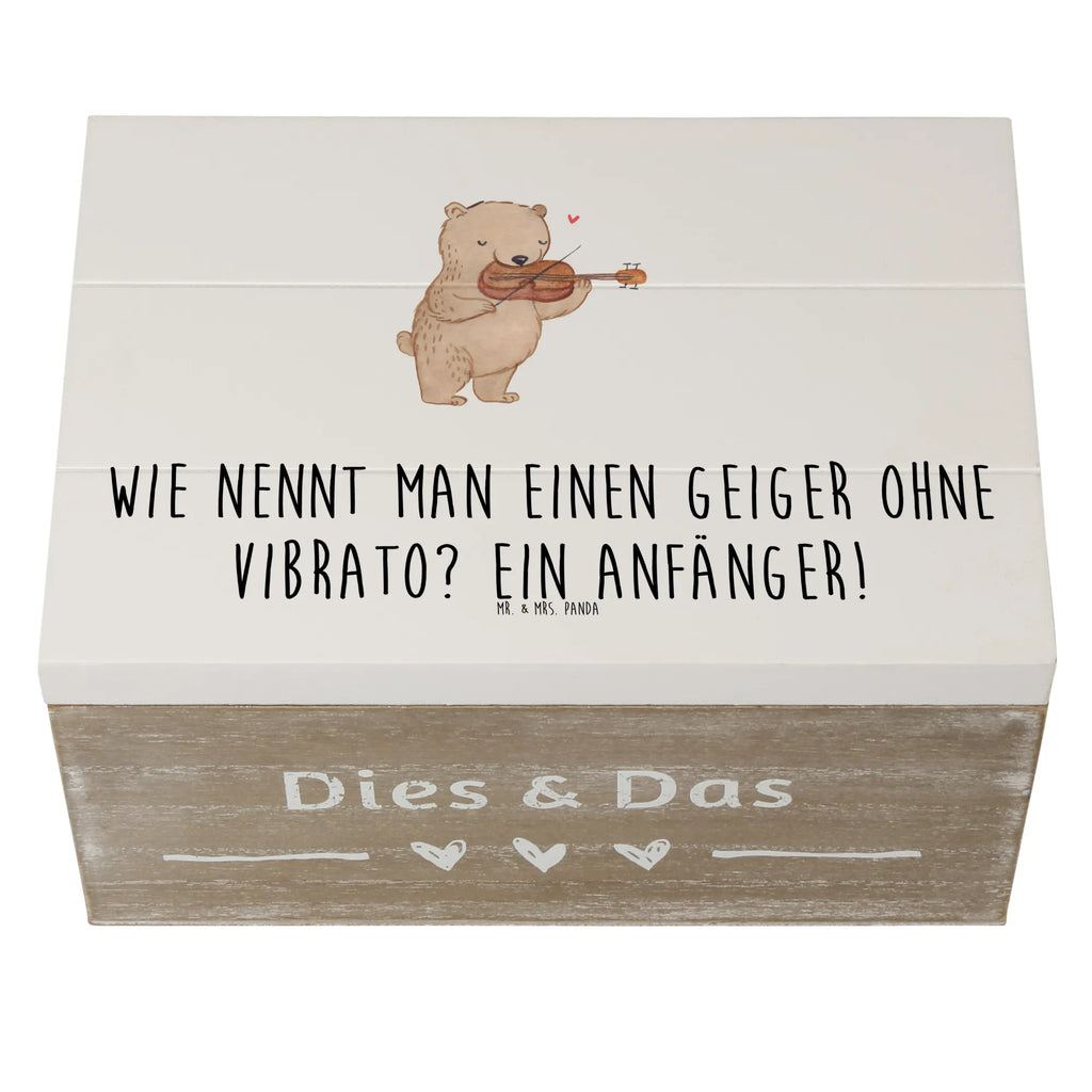 Wooden chest Wie nennt man einen Geiger ohne Vibrato? Ein Anfänger! Aufbewahrungsbox, Erinnerungskiste, Schatulle, Erinnerungsbox, XXL, Dekokiste, Truhe, Schatzkiste, Holzkiste, Geschenkbox, Kiste, Geschenkdose, Instrumente, Geschenke Musiker, Musikliebhaber
