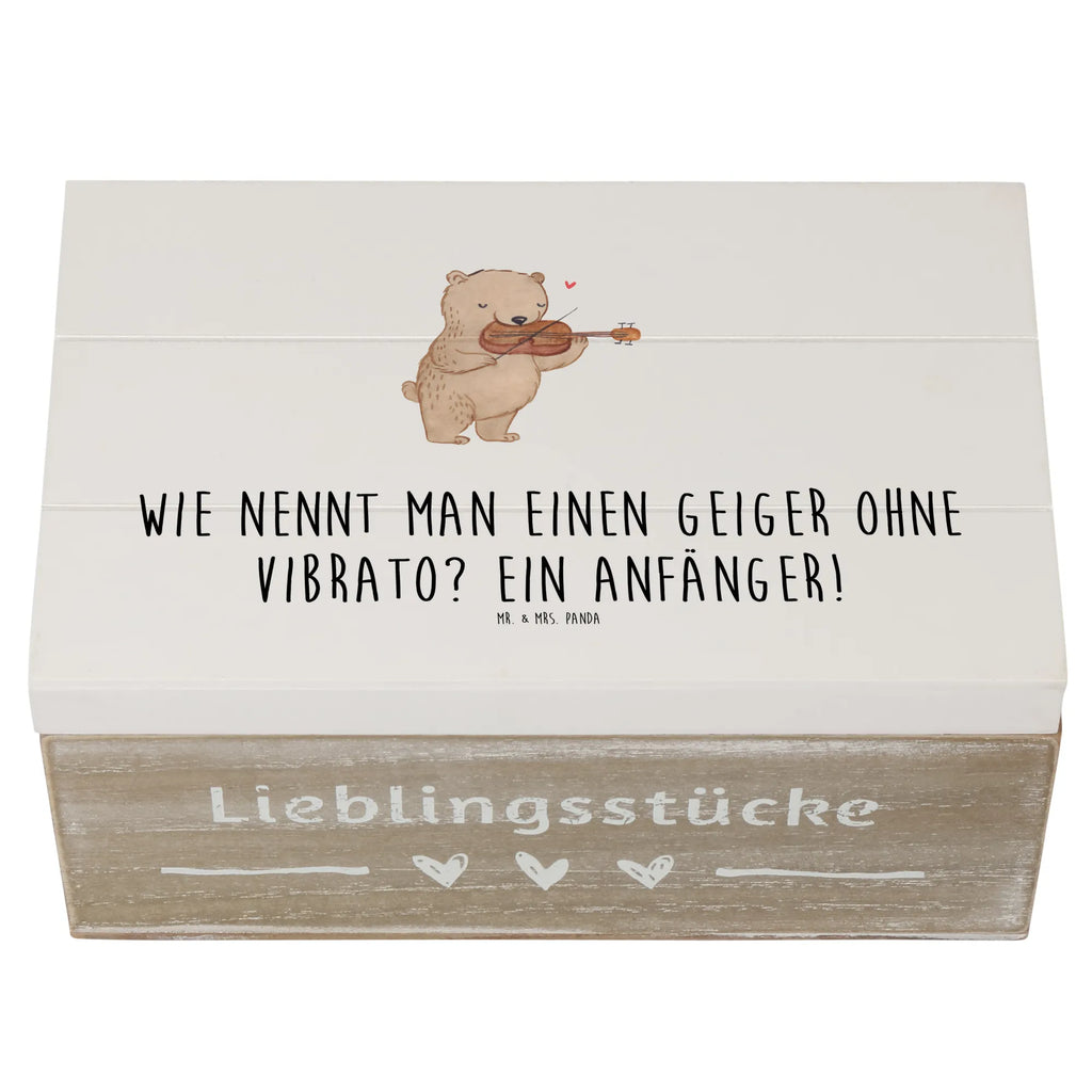 Wooden chest Wie nennt man einen Geiger ohne Vibrato? Ein Anfänger! Aufbewahrungsbox, Erinnerungskiste, Schatulle, Erinnerungsbox, XXL, Dekokiste, Truhe, Schatzkiste, Holzkiste, Geschenkbox, Kiste, Geschenkdose, Instrumente, Geschenke Musiker, Musikliebhaber