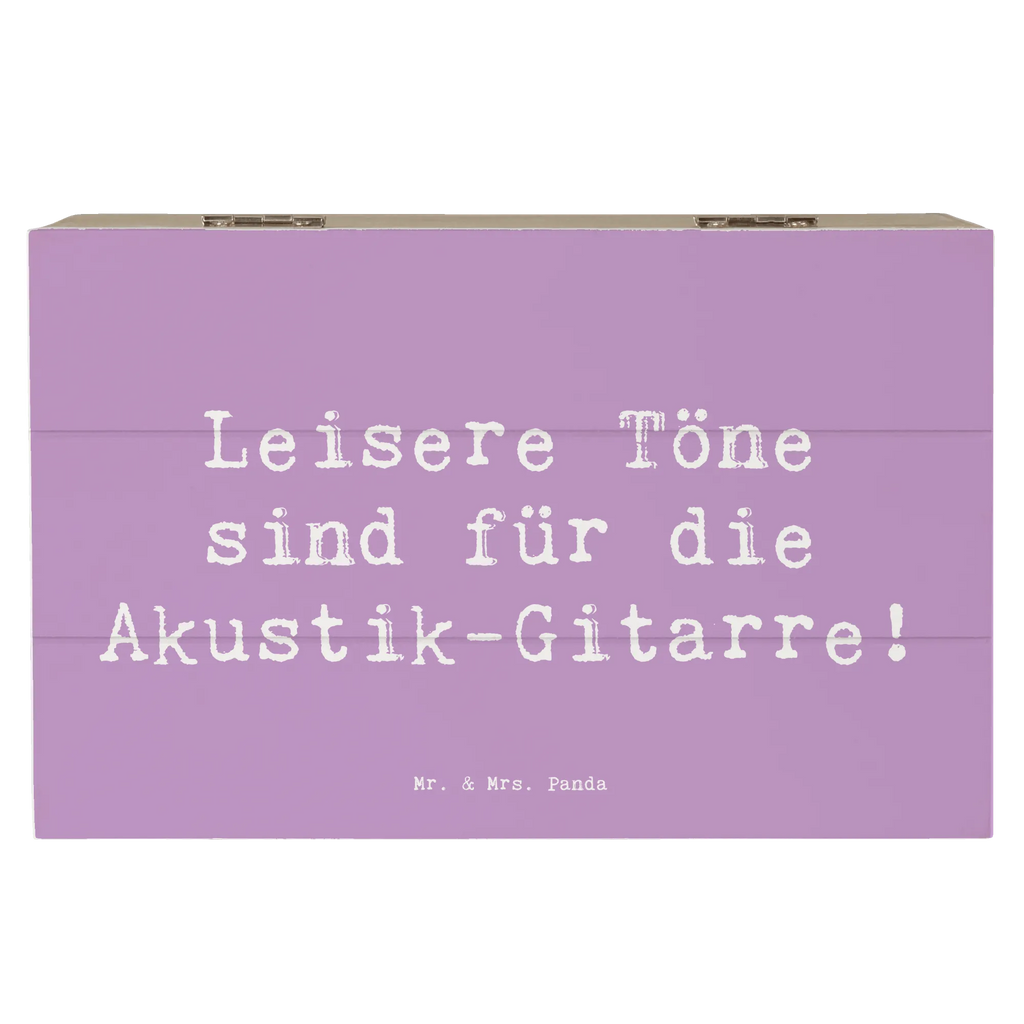 Holzkiste Spruch Akustik-Gitarre Magie Schatulle, Truhe, Dekokiste, Erinnerungskiste, Aufbewahrungsbox, XXL, Geschenkbox, Kiste, Geschenkdose, Holzkiste, Erinnerungsbox, Schatzkiste, Instrumente, Geschenke Musiker, Musikliebhaber