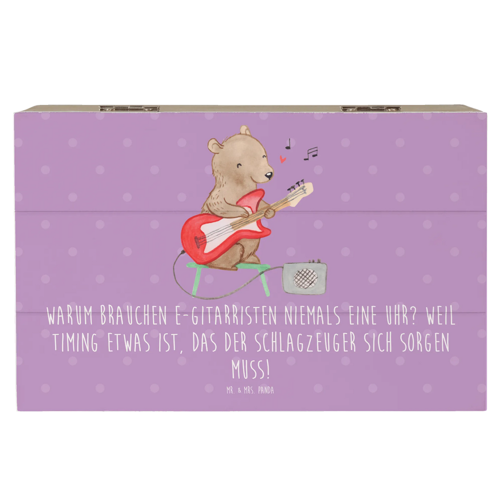 Wooden chest Warum brauchen E-Gitarristen niemals eine Uhr? Weil Timing etwas ist, das der Schlagzeuger sich sorgen muss! Holzkiste, Geschenkbox, Schatulle, Erinnerungsbox, Erinnerungskiste, Dekokiste, Aufbewahrungsbox, XXL, Schatzkiste, Truhe, Geschenkdose, Kiste, Instrumente, Geschenke Musiker, Musikliebhaber