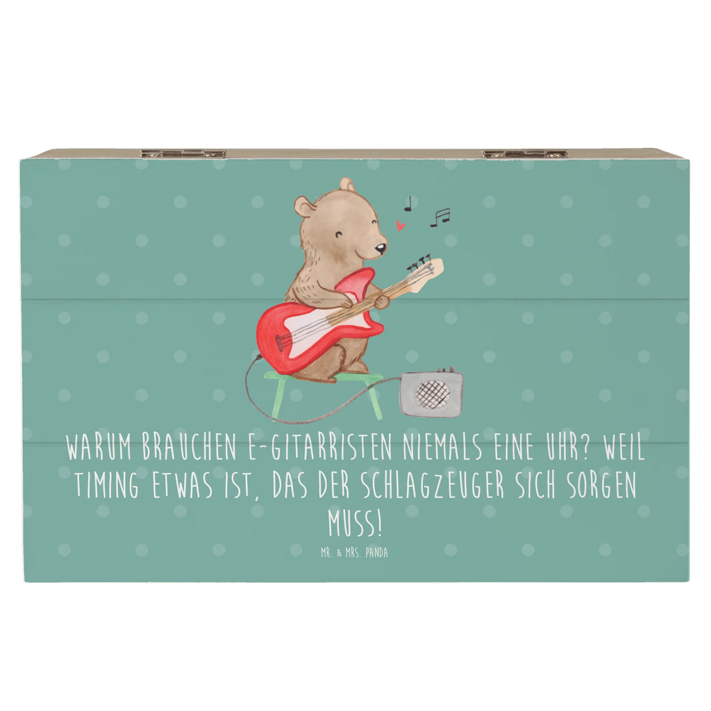 Wooden chest Warum brauchen E-Gitarristen niemals eine Uhr? Weil Timing etwas ist, das der Schlagzeuger sich sorgen muss! Holzkiste, Geschenkbox, Schatulle, Erinnerungsbox, Erinnerungskiste, Dekokiste, Aufbewahrungsbox, XXL, Schatzkiste, Truhe, Geschenkdose, Kiste, Instrumente, Geschenke Musiker, Musikliebhaber