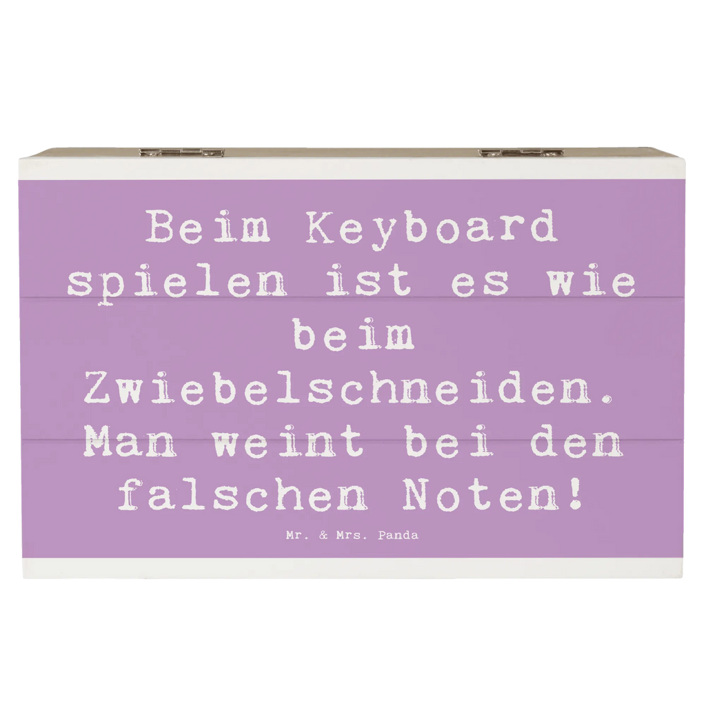 Wooden chest Saying Beim Keyboard spielen ist es wie beim Zwiebelschneiden. Man weint bei den falschen Noten! Schatzkiste, Truhe, Holzkiste, Geschenkbox, Aufbewahrungsbox, Dekokiste, XXL, Geschenkdose, Erinnerungsbox, Kiste, Erinnerungskiste, Schatulle, Instrumente, Geschenke Musiker, Musikliebhaber