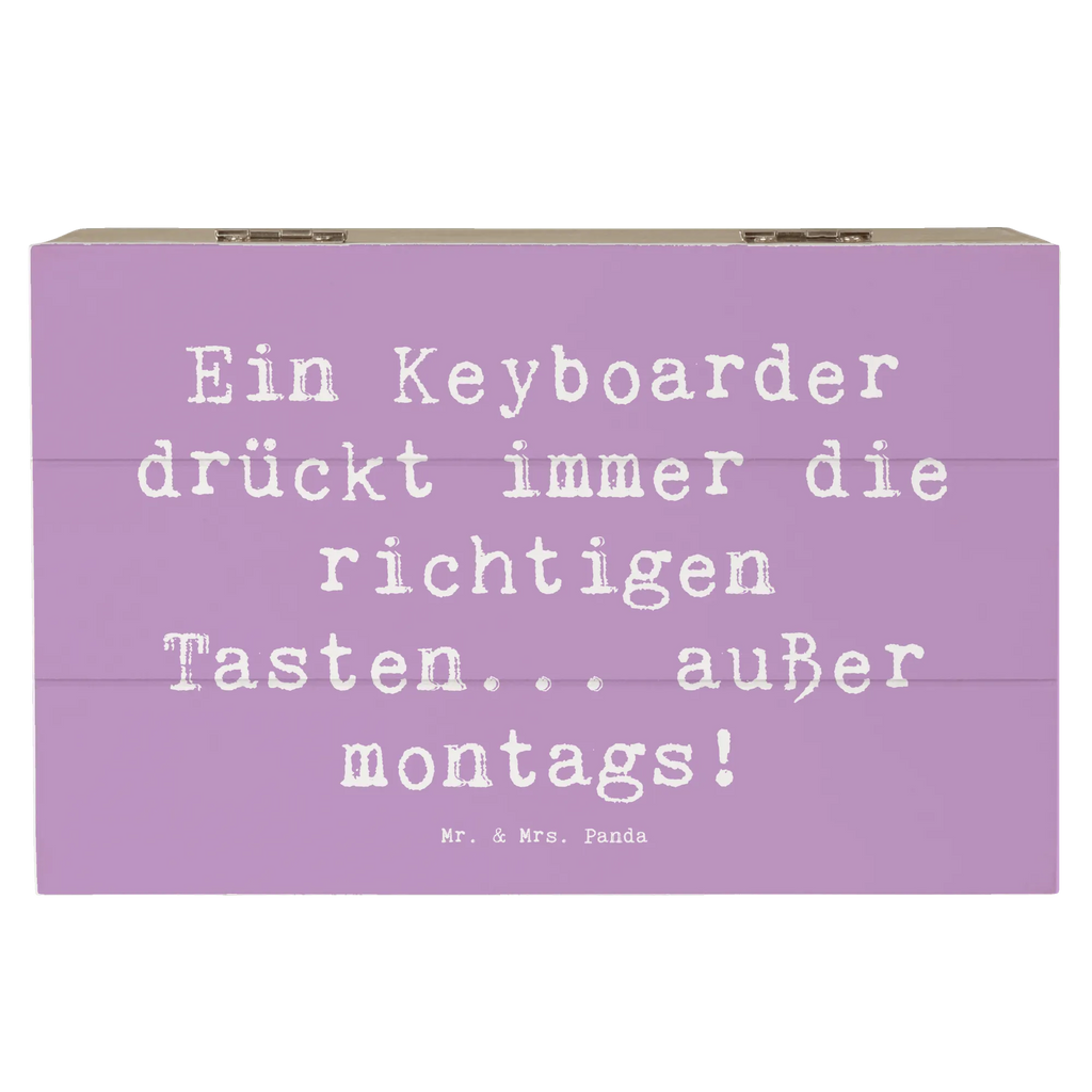 Holzkiste Spruch Keyboarder Fehler Dekokiste, Geschenkbox, XXL, Schatulle, Truhe, Holzkiste, Kiste, Aufbewahrungsbox, Erinnerungskiste, Erinnerungsbox, Schatzkiste, Geschenkdose, Instrumente, Geschenke Musiker, Musikliebhaber