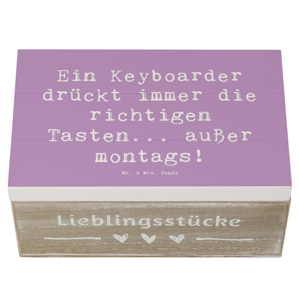 Holzkiste Spruch Keyboarder Fehler Dekokiste, Geschenkbox, XXL, Schatulle, Truhe, Holzkiste, Kiste, Aufbewahrungsbox, Erinnerungskiste, Erinnerungsbox, Schatzkiste, Geschenkdose, Instrumente, Geschenke Musiker, Musikliebhaber