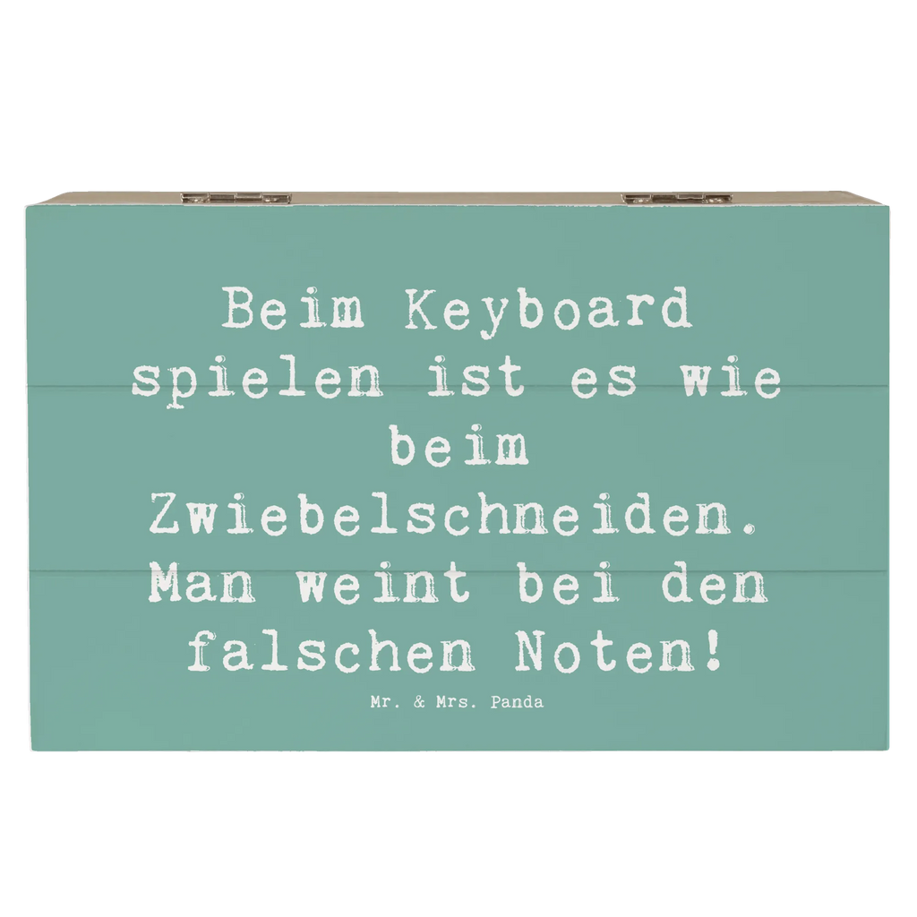 Wooden chest Saying Beim Keyboard spielen ist es wie beim Zwiebelschneiden. Man weint bei den falschen Noten! Schatzkiste, Truhe, Holzkiste, Geschenkbox, Aufbewahrungsbox, Dekokiste, XXL, Geschenkdose, Erinnerungsbox, Kiste, Erinnerungskiste, Schatulle, Instrumente, Geschenke Musiker, Musikliebhaber