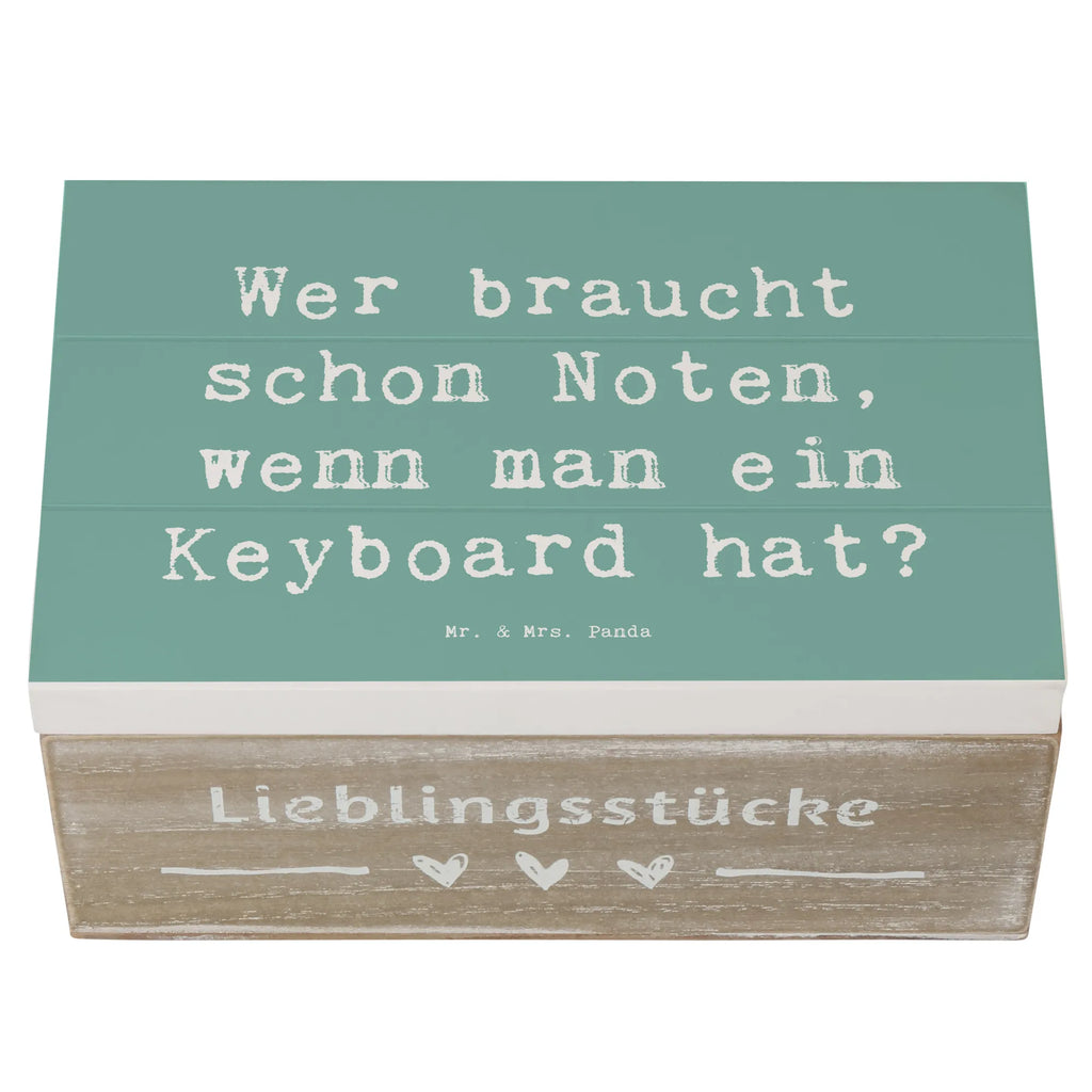 Holzkiste Spruch Keyboard Freude Holzkiste, Erinnerungsbox, Schatulle, Dekokiste, Kiste, Truhe, Erinnerungskiste, Schatzkiste, Geschenkdose, Geschenkbox, Aufbewahrungsbox, XXL, Instrumente, Geschenke Musiker, Musikliebhaber