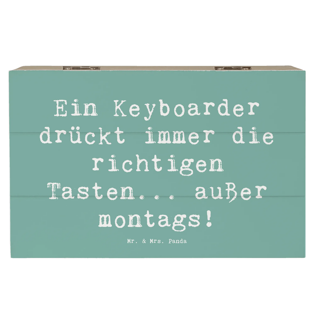 Holzkiste Spruch Keyboarder Fehler Dekokiste, Geschenkbox, XXL, Schatulle, Truhe, Holzkiste, Kiste, Aufbewahrungsbox, Erinnerungskiste, Erinnerungsbox, Schatzkiste, Geschenkdose, Instrumente, Geschenke Musiker, Musikliebhaber