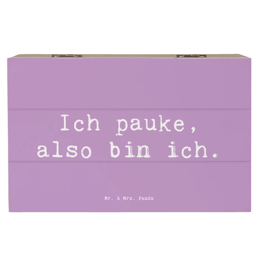 Holzkiste Spruch Pauken Motivation Geschenkdose, Kiste, Truhe, Holzkiste, Aufbewahrungsbox, Dekokiste, Schatulle, Erinnerungskiste, Geschenkbox, Schatzkiste, Erinnerungsbox, XXL, Instrumente, Geschenke Musiker, Musikliebhaber