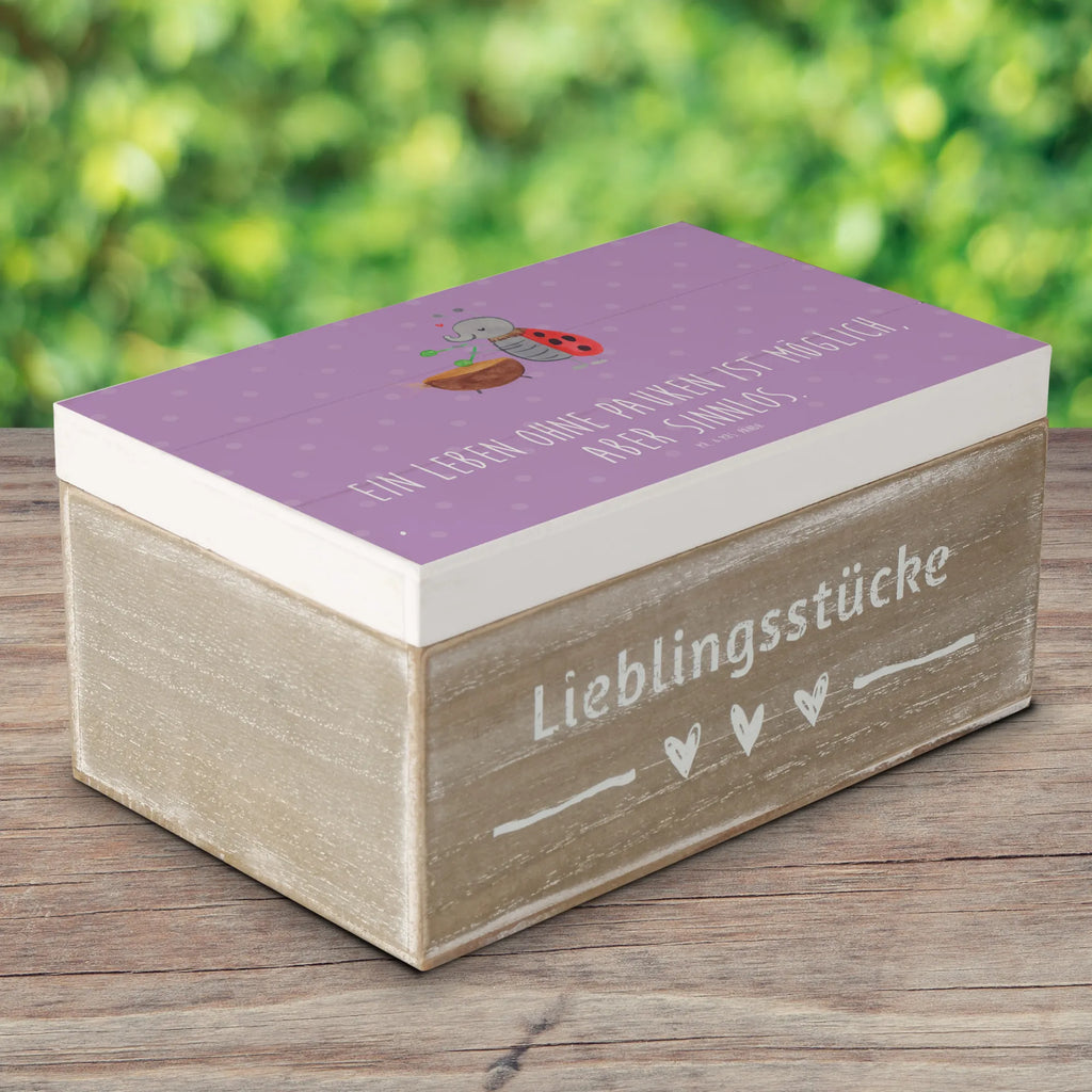Holzkiste Pauken Leben Erinnerungskiste, Schatulle, Geschenkbox, Dekokiste, Aufbewahrungsbox, Geschenkdose, Truhe, Kiste, Schatzkiste, XXL, Holzkiste, Erinnerungsbox, Instrumente, Geschenke Musiker, Musikliebhaber