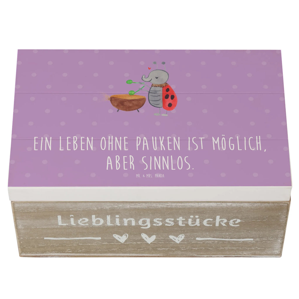 Holzkiste Pauken Leben Erinnerungskiste, Schatulle, Geschenkbox, Dekokiste, Aufbewahrungsbox, Geschenkdose, Truhe, Kiste, Schatzkiste, XXL, Holzkiste, Erinnerungsbox, Instrumente, Geschenke Musiker, Musikliebhaber