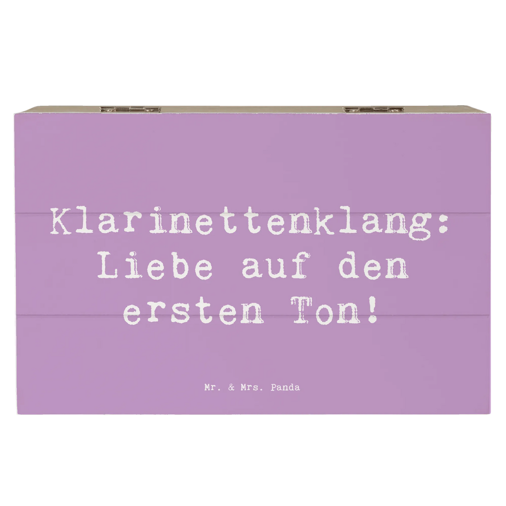 Holzkiste Spruch Klarinette Liebe Geschenkdose, Kiste, Truhe, Schatzkiste, Erinnerungskiste, Dekokiste, Erinnerungsbox, Holzkiste, Geschenkbox, Schatulle, Aufbewahrungsbox, XXL, Instrumente, Geschenke Musiker, Musikliebhaber