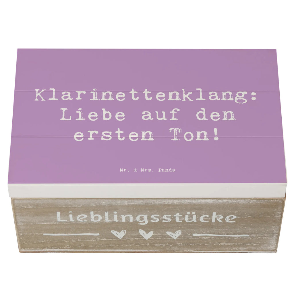 Holzkiste Spruch Klarinette Liebe Geschenkdose, Kiste, Truhe, Schatzkiste, Erinnerungskiste, Dekokiste, Erinnerungsbox, Holzkiste, Geschenkbox, Schatulle, Aufbewahrungsbox, XXL, Instrumente, Geschenke Musiker, Musikliebhaber