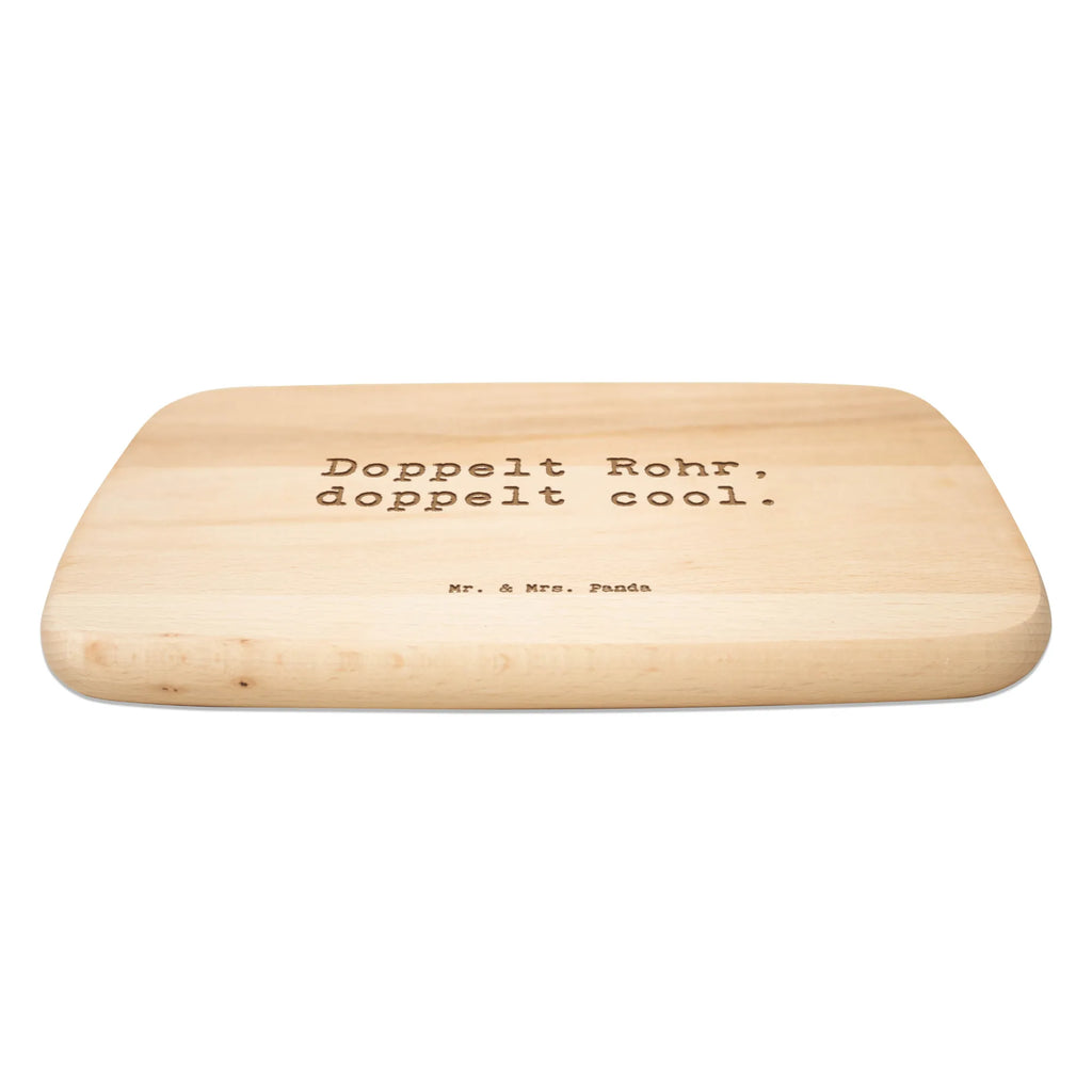 Serving board Saying Doppelt Rohr, doppelt cool. breakfast board, Board, cutting board, Instruments, gifts for musicians, music enthusiasts