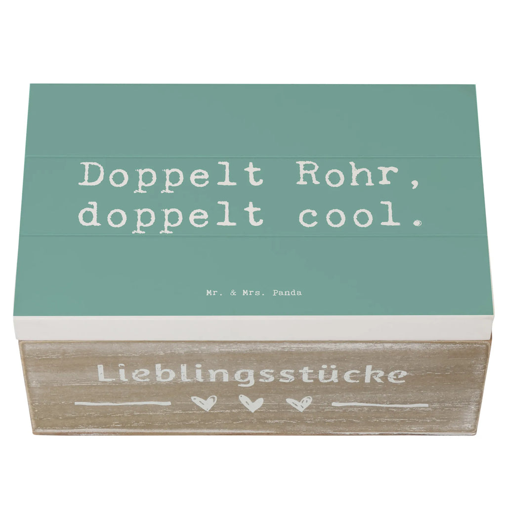 Holzkiste Spruch Fagott Doppelt Cool Holzkiste, Erinnerungskiste, Geschenkdose, Schatulle, Aufbewahrungsbox, Kiste, Dekokiste, Geschenkbox, XXL, Truhe, Erinnerungsbox, Schatzkiste, Instrumente, Geschenke Musiker, Musikliebhaber