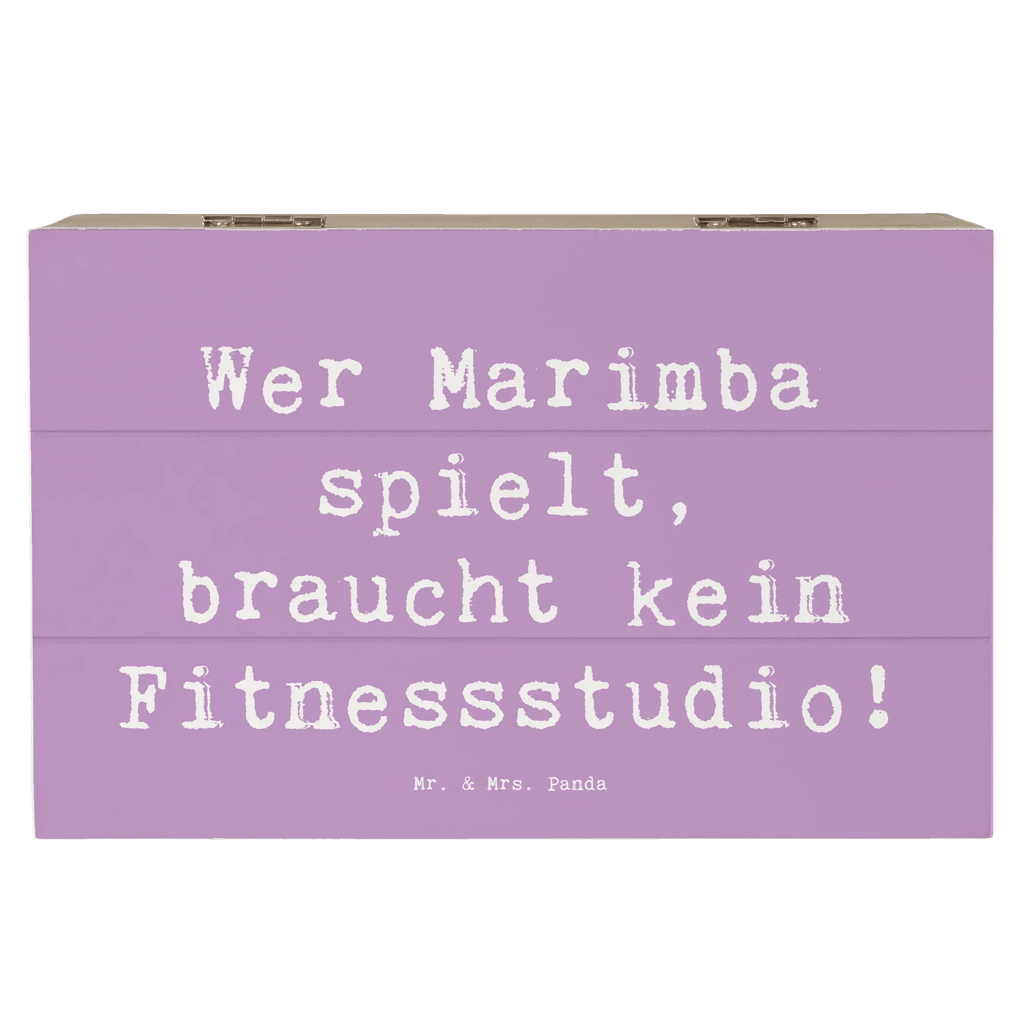 Wooden chest Saying Wer Marimba spielt, braucht kein Fitnessstudio! Erinnerungskiste, Geschenkdose, Schatulle, Truhe, Schatzkiste, XXL, Aufbewahrungsbox, Holzkiste, Kiste, Geschenkbox, Dekokiste, Erinnerungsbox, Instrumente, Geschenke Musiker, Musikliebhaber