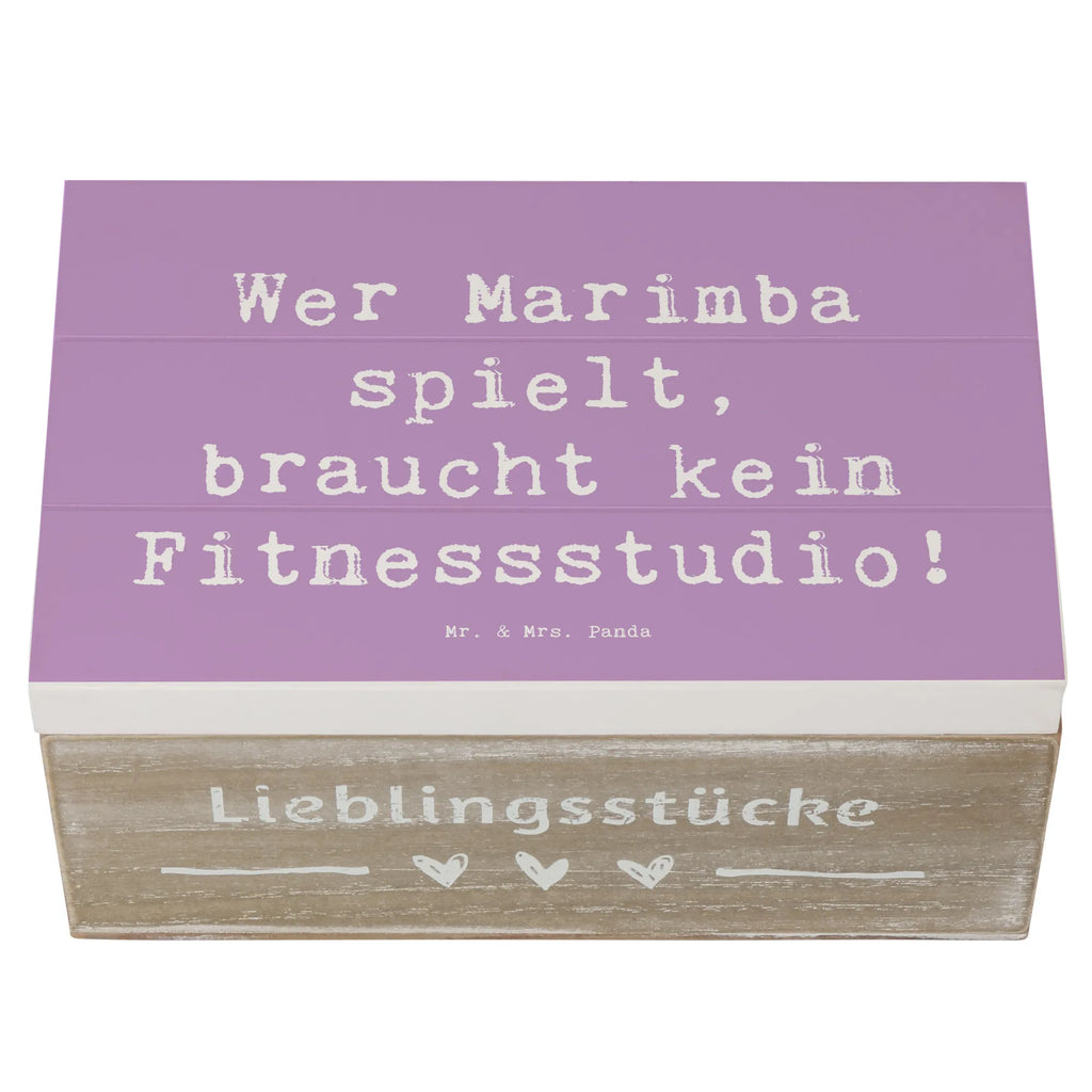 Wooden chest Saying Wer Marimba spielt, braucht kein Fitnessstudio! Erinnerungskiste, Geschenkdose, Schatulle, Truhe, Schatzkiste, XXL, Aufbewahrungsbox, Holzkiste, Kiste, Geschenkbox, Dekokiste, Erinnerungsbox, Instrumente, Geschenke Musiker, Musikliebhaber