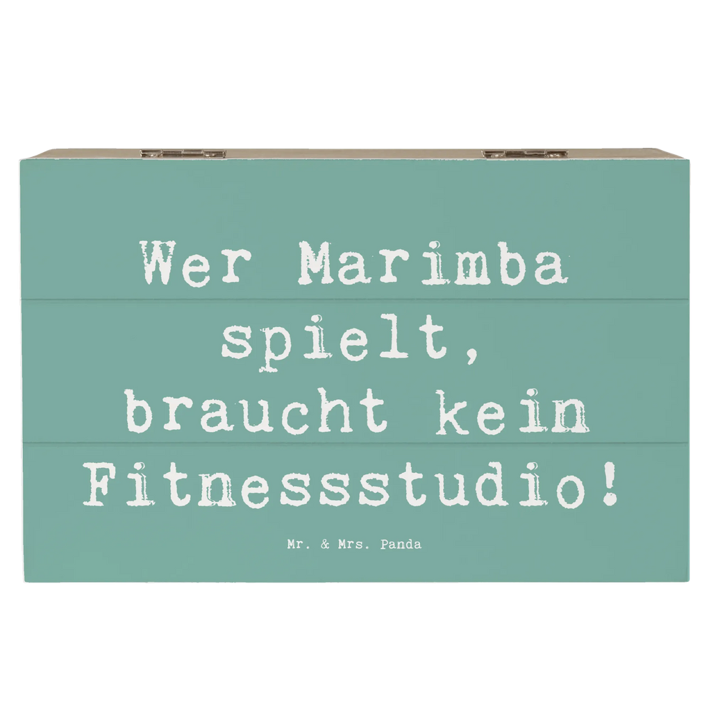 Wooden chest Saying Wer Marimba spielt, braucht kein Fitnessstudio! Erinnerungskiste, Geschenkdose, Schatulle, Truhe, Schatzkiste, XXL, Aufbewahrungsbox, Holzkiste, Kiste, Geschenkbox, Dekokiste, Erinnerungsbox, Instrumente, Geschenke Musiker, Musikliebhaber