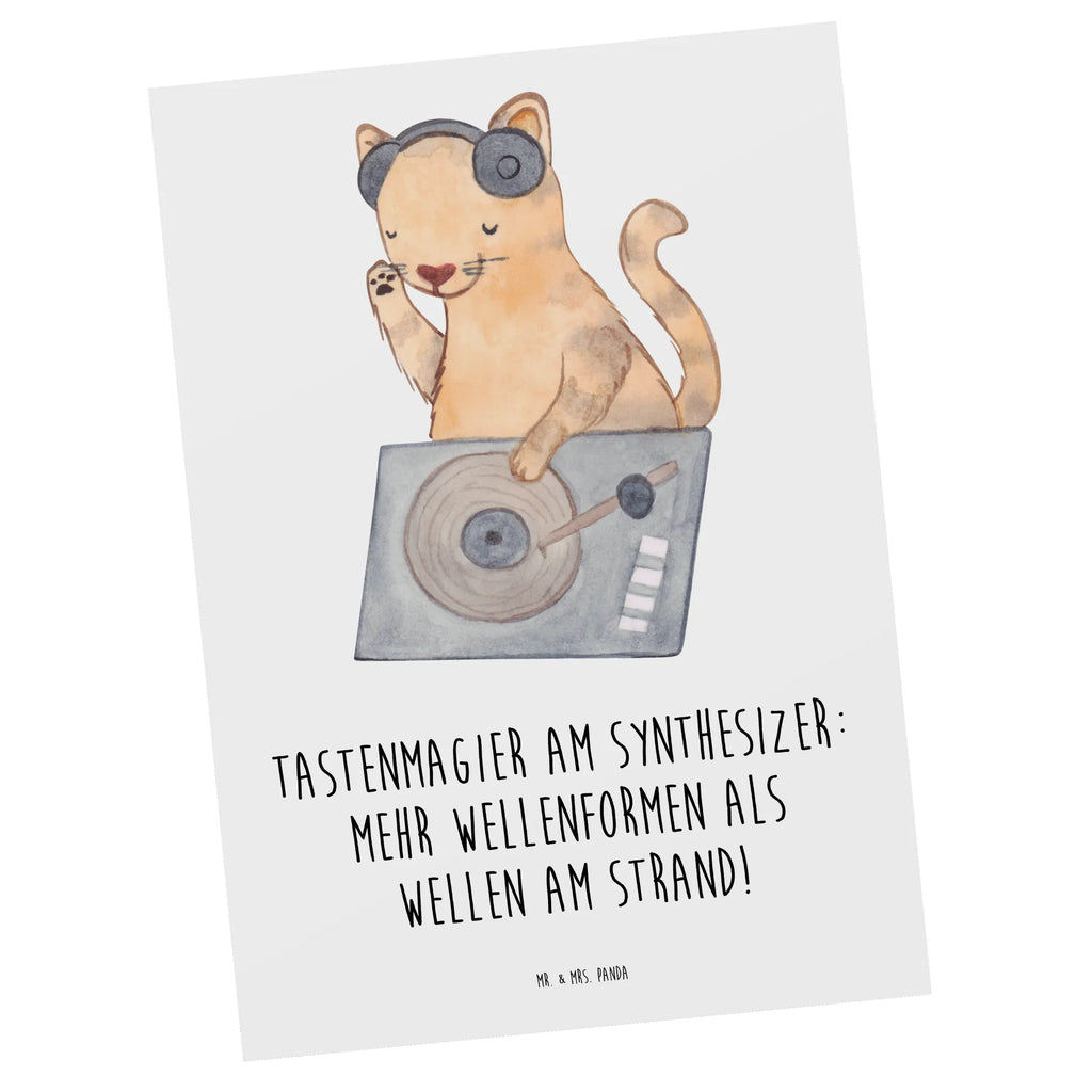 Postcard Tastenmagier am Synthesizer: Mehr Wellenformen als Wellen am Strand! Postkarte, Ansichtskarten, Karte, Einladung Geburtstag, Einladungskarte, Einladungskarten Geburtstag, Geburtstagskarte, Einladung, Ansichtskarte, Grußkarte, Dankeskarte, Geschenkkarte, Instrumente, Geschenke Musiker, Musikliebhaber