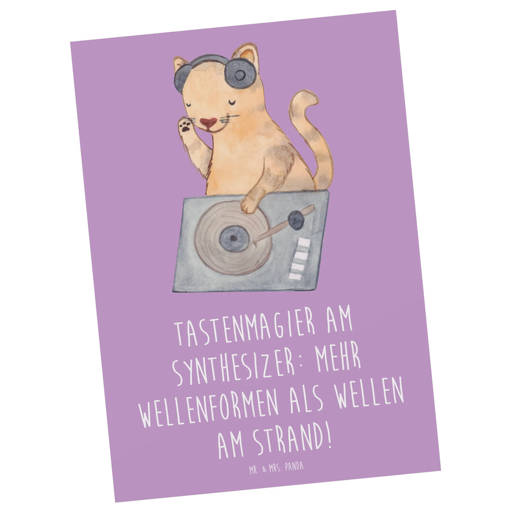 Postcard Tastenmagier am Synthesizer: Mehr Wellenformen als Wellen am Strand! Postkarte, Ansichtskarten, Karte, Einladung Geburtstag, Einladungskarte, Einladungskarten Geburtstag, Geburtstagskarte, Einladung, Ansichtskarte, Grußkarte, Dankeskarte, Geschenkkarte, Instrumente, Geschenke Musiker, Musikliebhaber