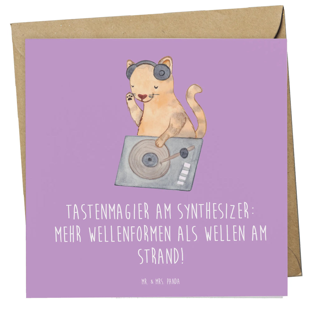 Deluxe Karte Synthesizer Magie Einladungskarte, Grußkarte, Klappkarte, Glückwunschkarte, Karte, Hochwertige Grußkarte, Geburtstagskarte, Hochzeitskarte, Hochwertige Klappkarte, Instrumente, Geschenke Musiker, Musikliebhaber