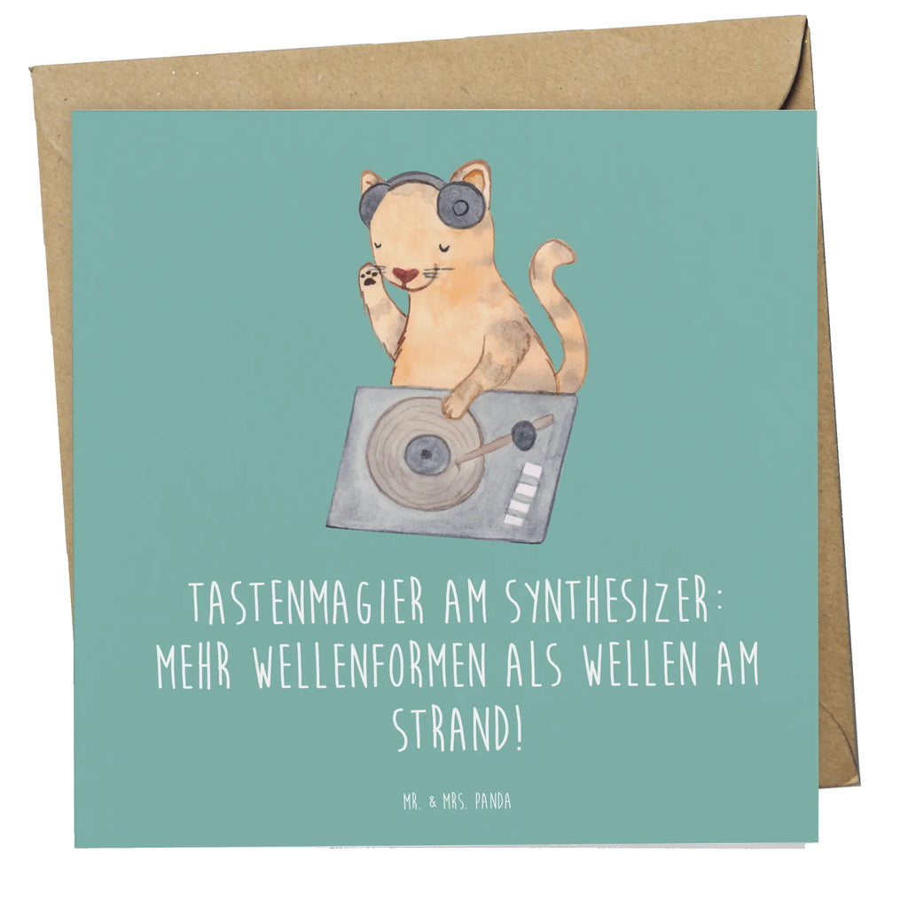 Deluxe Karte Synthesizer Magie Einladungskarte, Grußkarte, Klappkarte, Glückwunschkarte, Karte, Hochwertige Grußkarte, Geburtstagskarte, Hochzeitskarte, Hochwertige Klappkarte, Instrumente, Geschenke Musiker, Musikliebhaber