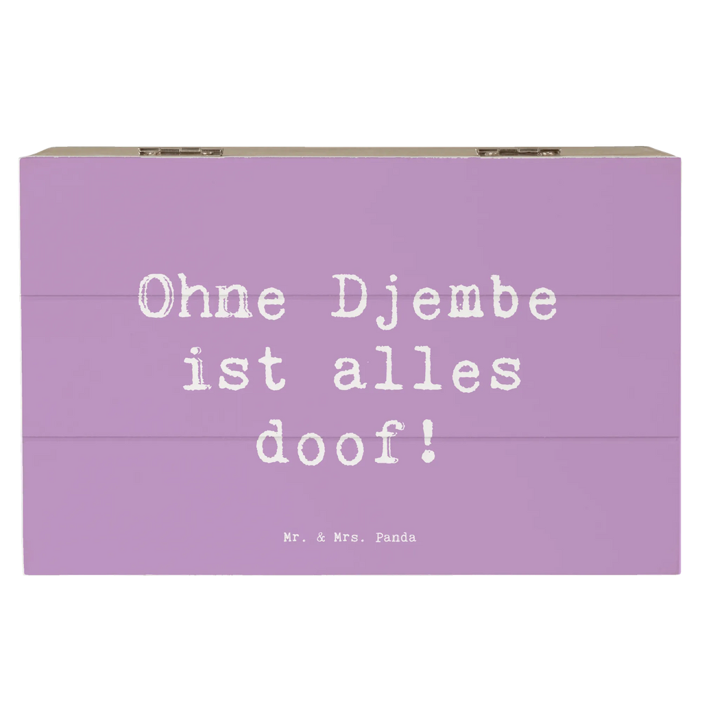 Wooden chest Saying Ohne Djembe ist alles doof! Kiste, XXL, Schatulle, Truhe, Aufbewahrungsbox, Schatzkiste, Geschenkdose, Holzkiste, Geschenkbox, Dekokiste, Erinnerungskiste, Erinnerungsbox, Instrumente, Geschenke Musiker, Musikliebhaber