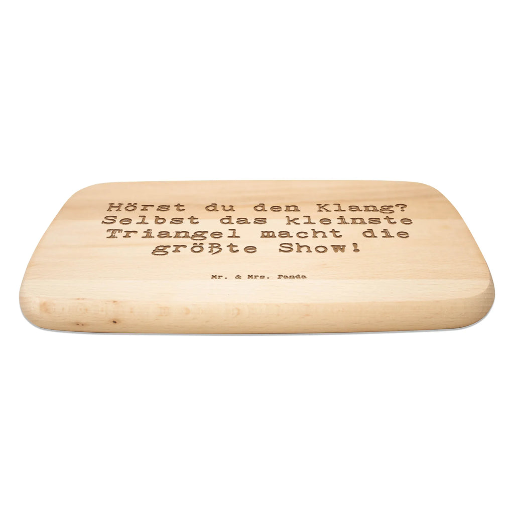 Küchenbrett Spruch Triangel Klang Holzbrett, Frühstücksbrettchen, Schneidebrett Holz, Frühstücksbrett, Schneidebrett, Küchenbrett, Instrumente, Geschenke Musiker, Musikliebhaber