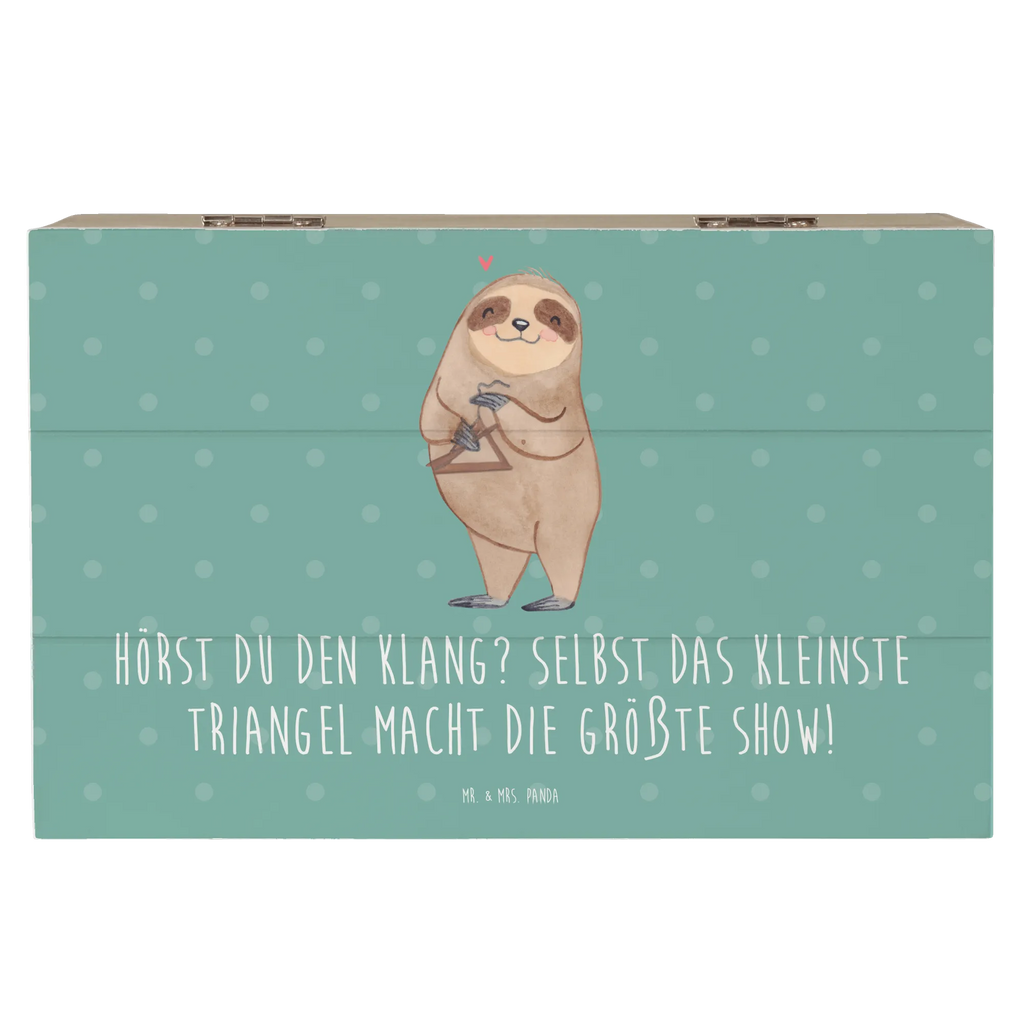 Holzkiste Triangel Klang Holzkiste, Dekokiste, Geschenkbox, Erinnerungskiste, Erinnerungsbox, Schatzkiste, Geschenkdose, Truhe, Aufbewahrungsbox, Kiste, XXL, Schatulle, Instrumente, Geschenke Musiker, Musikliebhaber