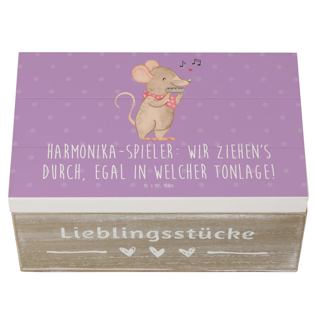 Wooden chest Harmonika-Spieler: Wir ziehen’s durch, egal in welcher Tonlage! XXL, Geschenkbox, Kiste, Dekokiste, Erinnerungsbox, Holzkiste, Schatulle, Truhe, Erinnerungskiste, Geschenkdose, Schatzkiste, Aufbewahrungsbox, Instrumente, Geschenke Musiker, Musikliebhaber