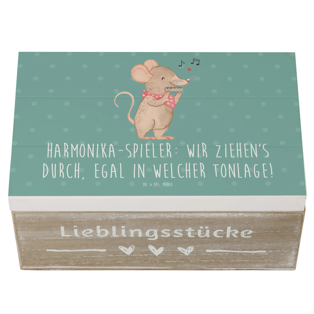 Wooden chest Harmonika-Spieler: Wir ziehen’s durch, egal in welcher Tonlage! XXL, Geschenkbox, Kiste, Dekokiste, Erinnerungsbox, Holzkiste, Schatulle, Truhe, Erinnerungskiste, Geschenkdose, Schatzkiste, Aufbewahrungsbox, Instrumente, Geschenke Musiker, Musikliebhaber