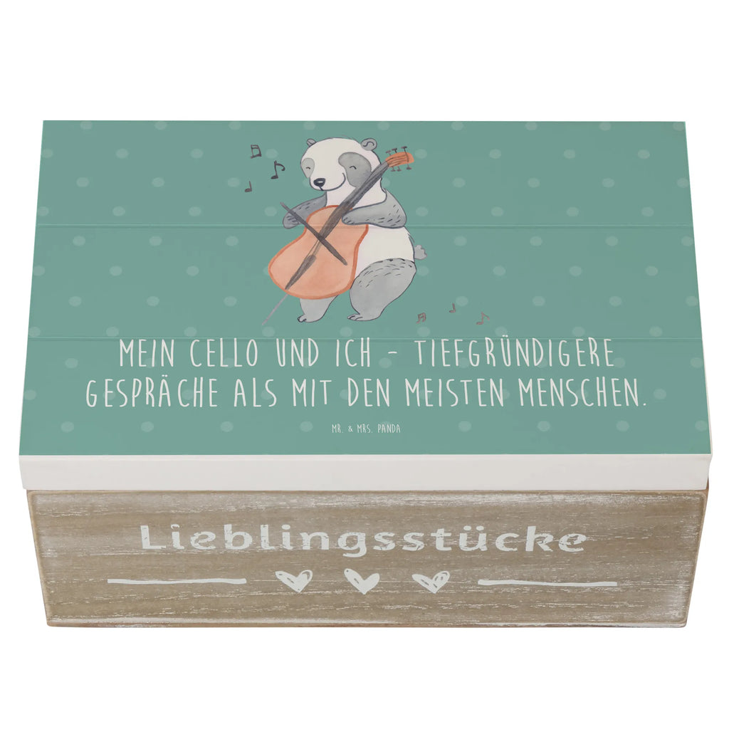 Wooden chest Mein Cello und ich - tiefgründigere Gespräche als mit den meisten Menschen. Geschenkdose, Erinnerungsbox, Schatzkiste, XXL, Schatulle, Geschenkbox, Dekokiste, Kiste, Truhe, Holzkiste, Erinnerungskiste, Aufbewahrungsbox, Instrumente, Geschenke Musiker, Musikliebhaber