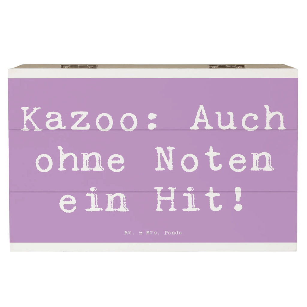 Holzkiste Spruch Kazoo Hit Geschenkdose, Truhe, Kiste, XXL, Holzkiste, Aufbewahrungsbox, Erinnerungskiste, Erinnerungsbox, Geschenkbox, Schatzkiste, Schatulle, Dekokiste, Instrumente, Geschenke Musiker, Musikliebhaber