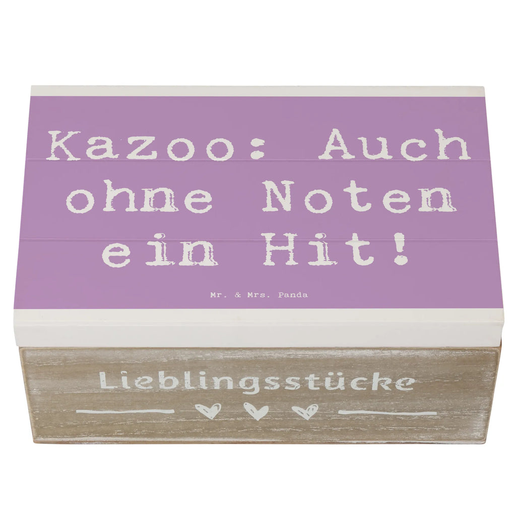 Holzkiste Spruch Kazoo Hit Geschenkdose, Truhe, Kiste, XXL, Holzkiste, Aufbewahrungsbox, Erinnerungskiste, Erinnerungsbox, Geschenkbox, Schatzkiste, Schatulle, Dekokiste, Instrumente, Geschenke Musiker, Musikliebhaber