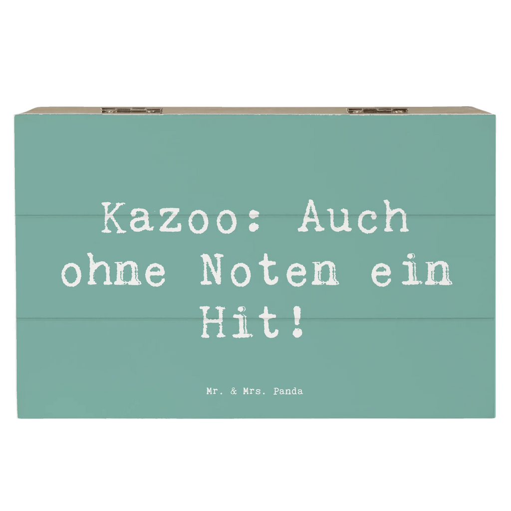 Holzkiste Spruch Kazoo Hit Geschenkdose, Truhe, Kiste, XXL, Holzkiste, Aufbewahrungsbox, Erinnerungskiste, Erinnerungsbox, Geschenkbox, Schatzkiste, Schatulle, Dekokiste, Instrumente, Geschenke Musiker, Musikliebhaber