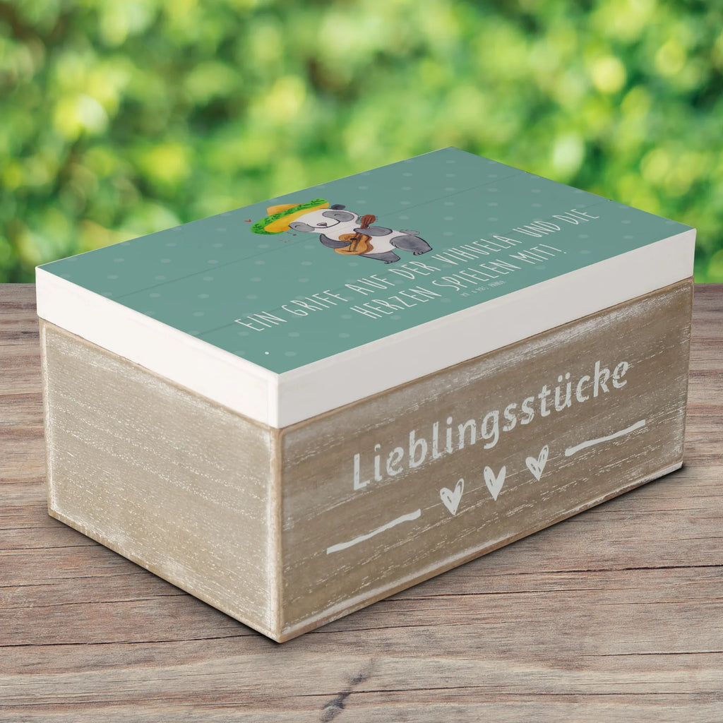 Holzkiste Vihuela Herzklang Aufbewahrungsbox, Truhe, Geschenkbox, Erinnerungsbox, Dekokiste, XXL, Holzkiste, Erinnerungskiste, Schatulle, Schatzkiste, Geschenkdose, Kiste, Instrumente, Geschenke Musiker, Musikliebhaber