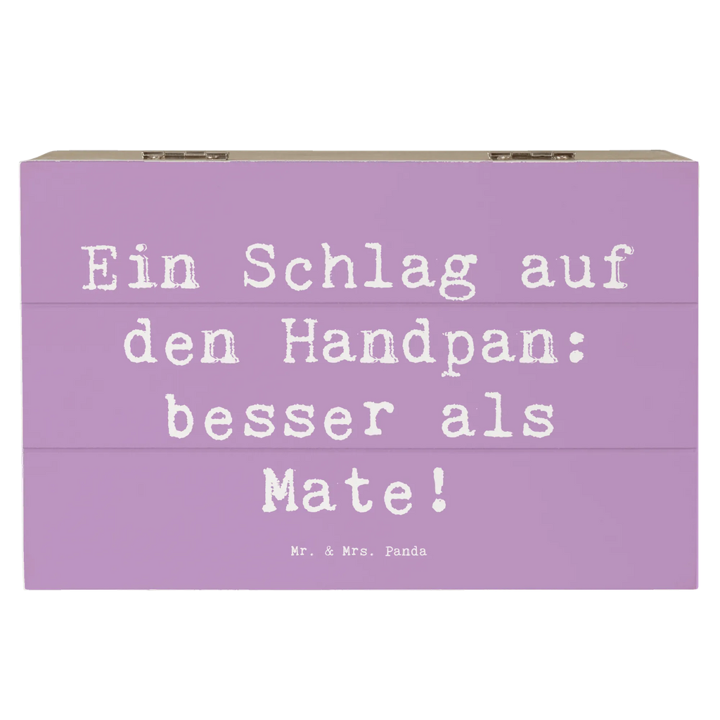 Holzkiste Spruch Handpan Zauber Holzkiste, XXL, Erinnerungsbox, Kiste, Dekokiste, Schatulle, Geschenkdose, Schatzkiste, Erinnerungskiste, Aufbewahrungsbox, Truhe, Geschenkbox, Instrumente, Geschenke Musiker, Musikliebhaber