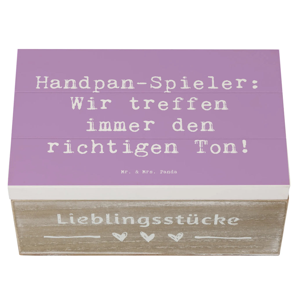 Holzkiste Spruch Handpan Spieler Truhe, Erinnerungskiste, Schatulle, Geschenkdose, Dekokiste, Kiste, Schatzkiste, Aufbewahrungsbox, Holzkiste, Geschenkbox, Erinnerungsbox, XXL, Instrumente, Geschenke Musiker, Musikliebhaber