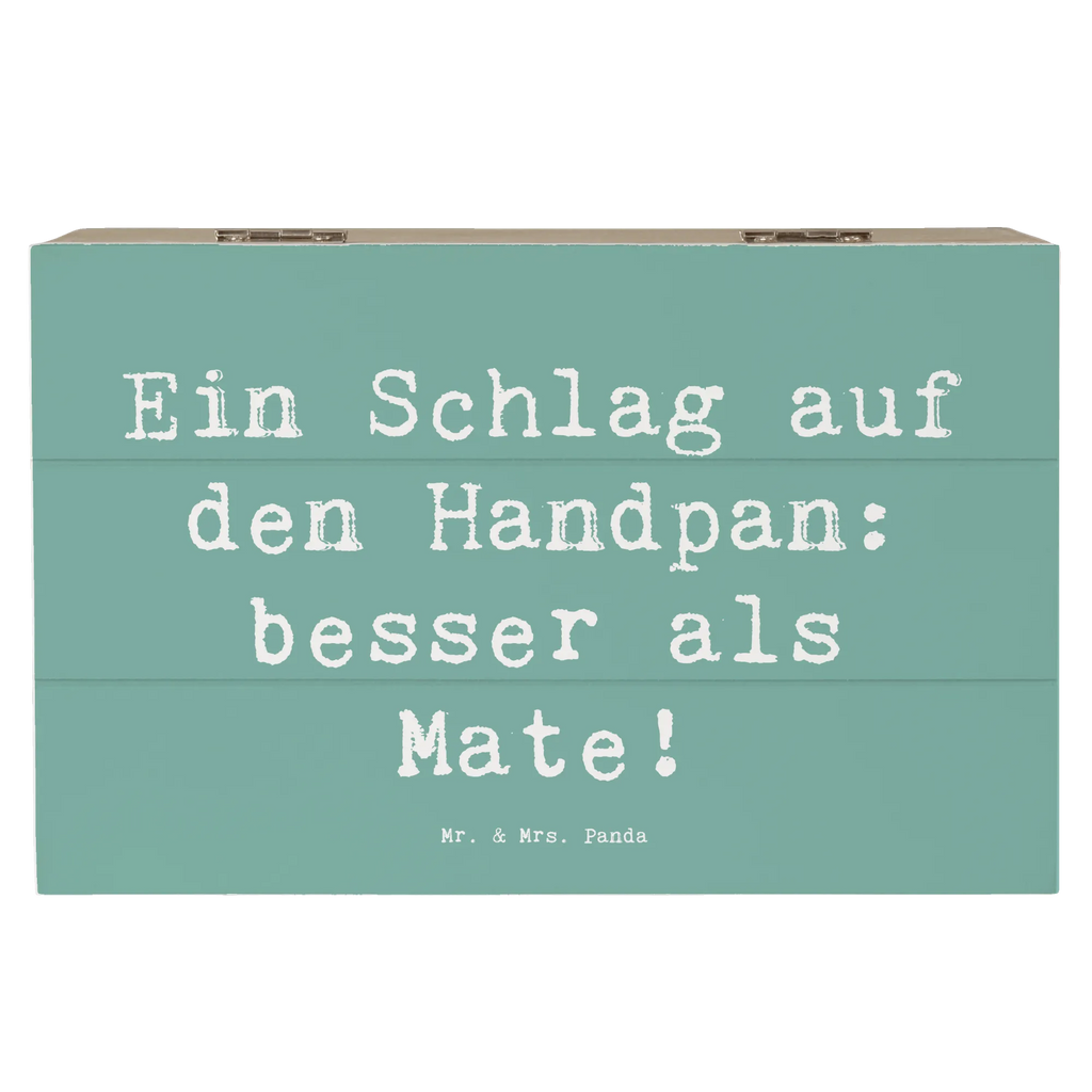 Holzkiste Spruch Handpan Zauber Holzkiste, XXL, Erinnerungsbox, Kiste, Dekokiste, Schatulle, Geschenkdose, Schatzkiste, Erinnerungskiste, Aufbewahrungsbox, Truhe, Geschenkbox, Instrumente, Geschenke Musiker, Musikliebhaber