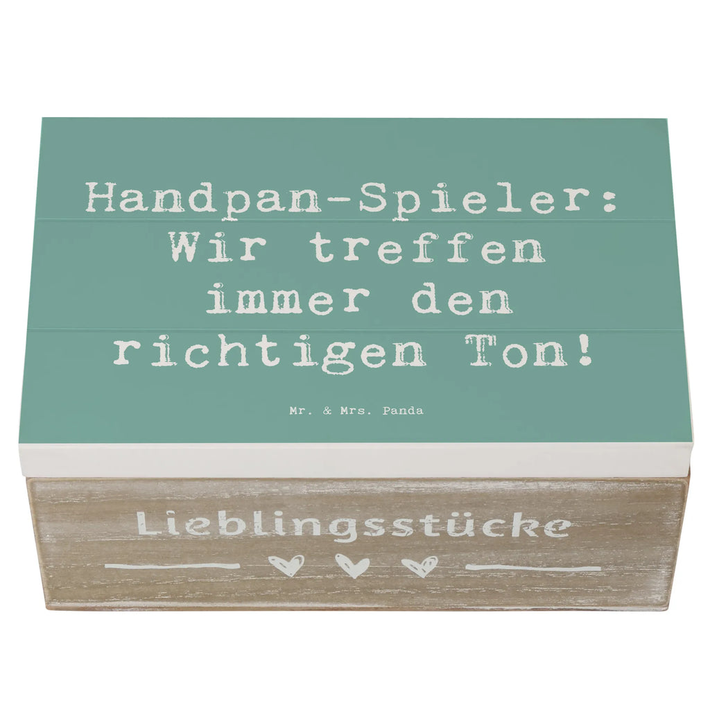 Holzkiste Spruch Handpan Spieler Truhe, Erinnerungskiste, Schatulle, Geschenkdose, Dekokiste, Kiste, Schatzkiste, Aufbewahrungsbox, Holzkiste, Geschenkbox, Erinnerungsbox, XXL, Instrumente, Geschenke Musiker, Musikliebhaber