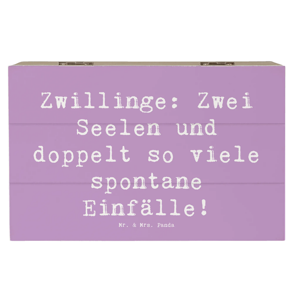 Holzkiste Spruch Zwillinge Abenteuer Schatzkiste, Aufbewahrungsbox, Erinnerungskiste, Schatulle, Geschenkbox, Kiste, Truhe, Holzkiste, Erinnerungsbox, Dekokiste, XXL, Geschenkdose, Tierkreiszeichen, Sternzeichen, Horoskop, Astrologie, Aszendent