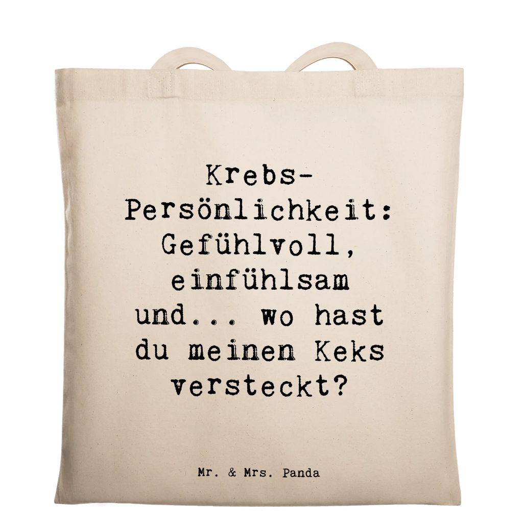 Tragetasche Spruch Krebs Gefühlswelt Beuteltasche, Beutel, Einkaufstasche, Jutebeutel, Stoffbeutel, Tasche, Shopper, Umhängetasche, Strandtasche, Schultertasche, Stofftasche, Tragetasche, Badetasche, Jutetasche, Einkaufstüte, Laptoptasche, Tierkreiszeichen, Sternzeichen, Horoskop, Astrologie, Aszendent