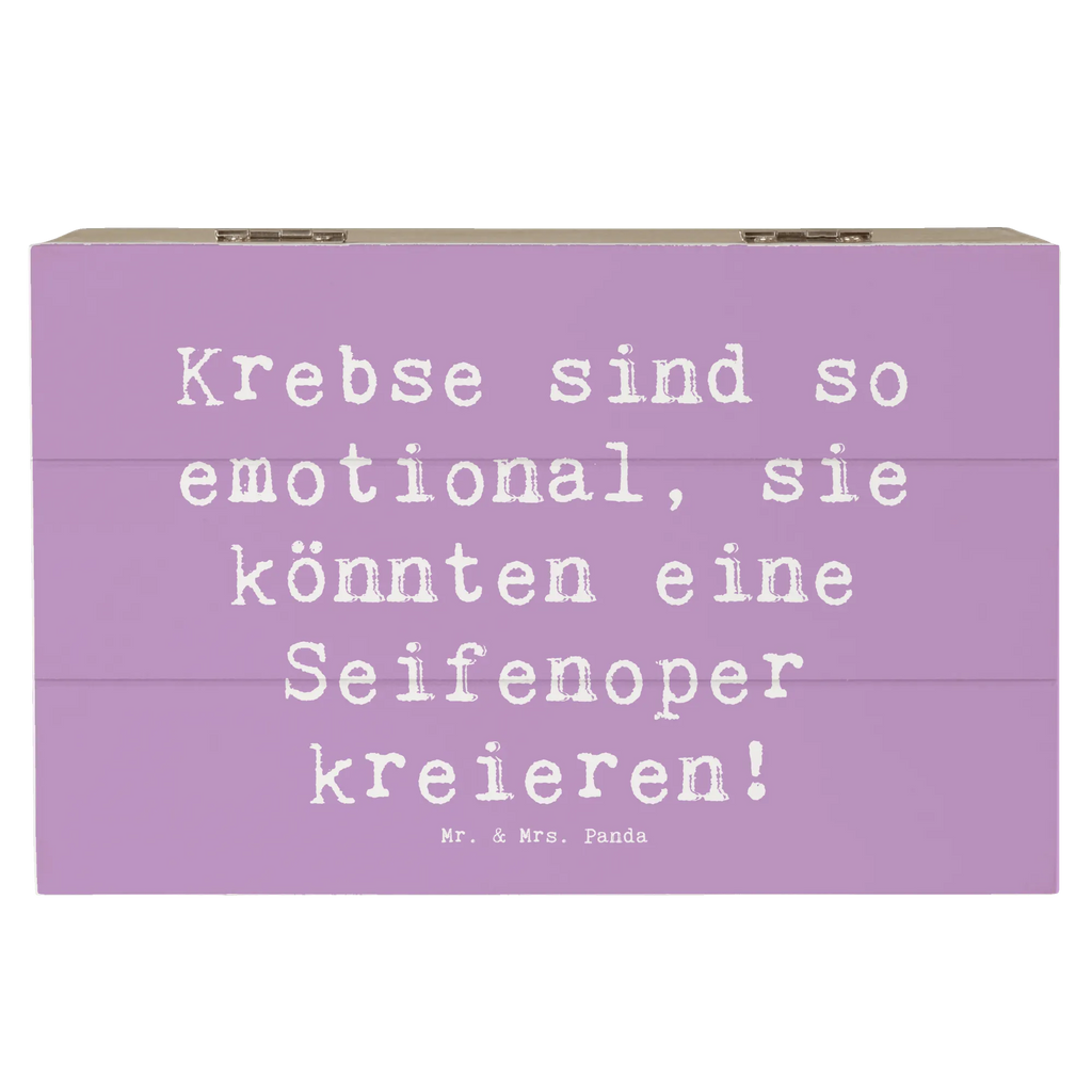Holzkiste Spruch Emotionaler Krebs Holzkiste, Kiste, Schatzkiste, XXL, Geschenkdose, Geschenkbox, Dekokiste, Schatulle, Aufbewahrungsbox, Truhe, Erinnerungskiste, Erinnerungsbox, Tierkreiszeichen, Sternzeichen, Horoskop, Astrologie, Aszendent