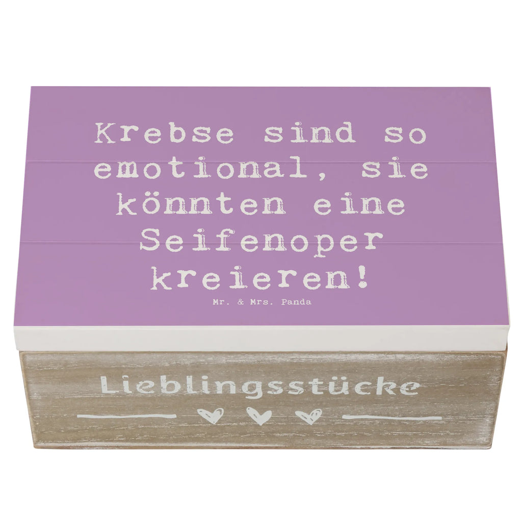 Holzkiste Spruch Emotionaler Krebs Holzkiste, Kiste, Schatzkiste, XXL, Geschenkdose, Geschenkbox, Dekokiste, Schatulle, Aufbewahrungsbox, Truhe, Erinnerungskiste, Erinnerungsbox, Tierkreiszeichen, Sternzeichen, Horoskop, Astrologie, Aszendent