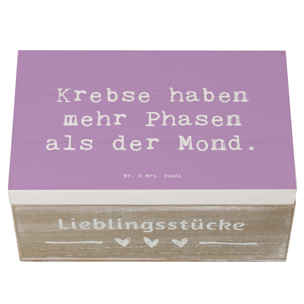 Holzkiste Spruch Krebs Phasen Truhe, Dekokiste, Geschenkdose, Schatzkiste, Kiste, Schatulle, Holzkiste, Erinnerungsbox, Erinnerungskiste, Geschenkbox, Aufbewahrungsbox, XXL, Tierkreiszeichen, Sternzeichen, Horoskop, Astrologie, Aszendent