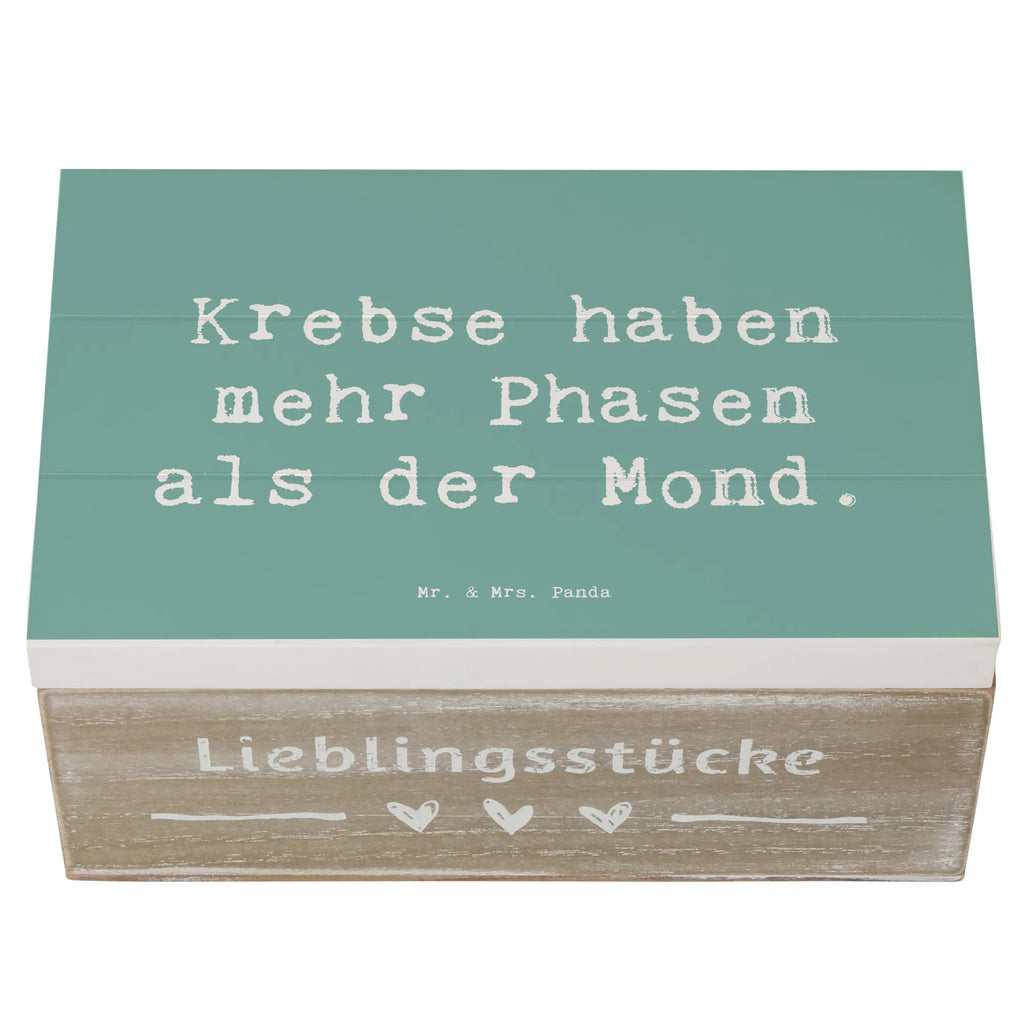 Holzkiste Spruch Krebs Phasen Truhe, Dekokiste, Geschenkdose, Schatzkiste, Kiste, Schatulle, Holzkiste, Erinnerungsbox, Erinnerungskiste, Geschenkbox, Aufbewahrungsbox, XXL, Tierkreiszeichen, Sternzeichen, Horoskop, Astrologie, Aszendent
