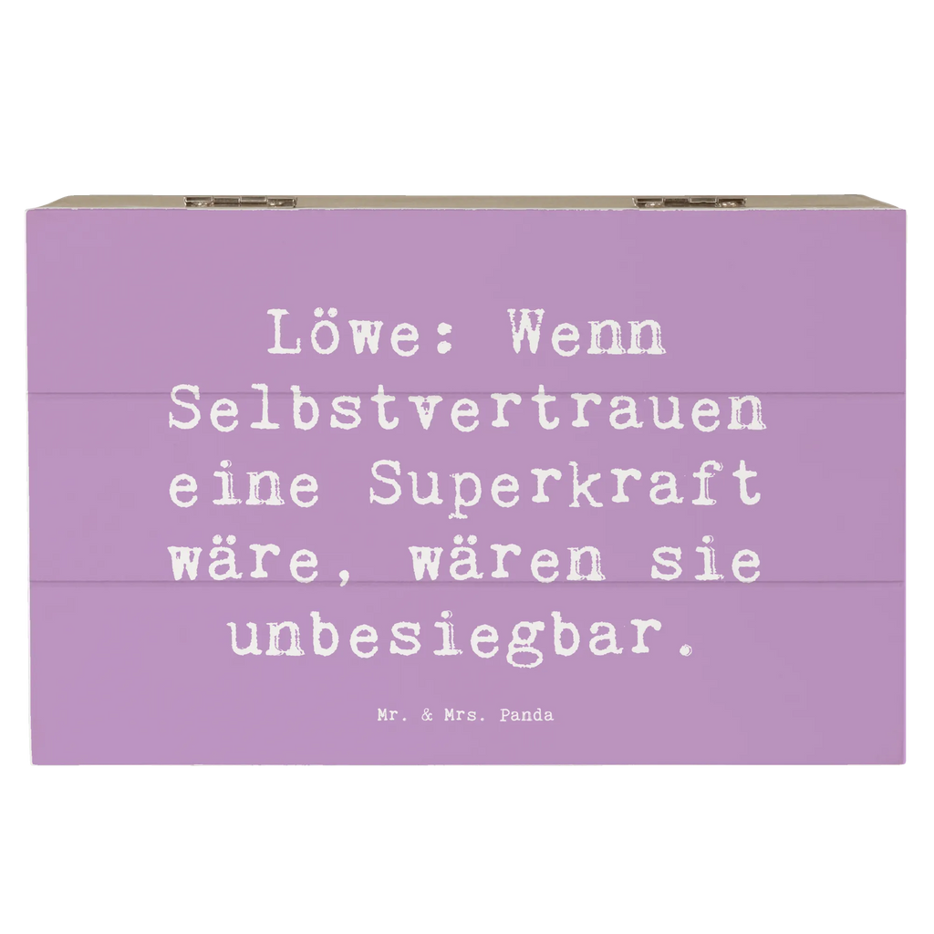Holzkiste Spruch Löwe Superkraft Dekokiste, Geschenkbox, Aufbewahrungsbox, Schatzkiste, Erinnerungskiste, Truhe, XXL, Schatulle, Geschenkdose, Erinnerungsbox, Kiste, Holzkiste, Tierkreiszeichen, Sternzeichen, Horoskop, Astrologie, Aszendent
