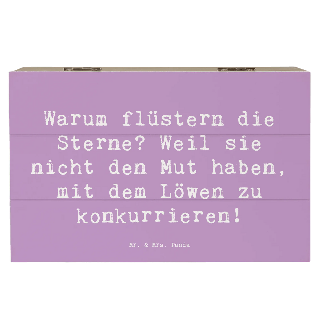 Holzkiste Spruch Sterne und Löwe Kiste, Erinnerungskiste, Geschenkdose, Truhe, Erinnerungsbox, Dekokiste, Schatulle, Schatzkiste, Holzkiste, Aufbewahrungsbox, XXL, Geschenkbox, Tierkreiszeichen, Sternzeichen, Horoskop, Astrologie, Aszendent