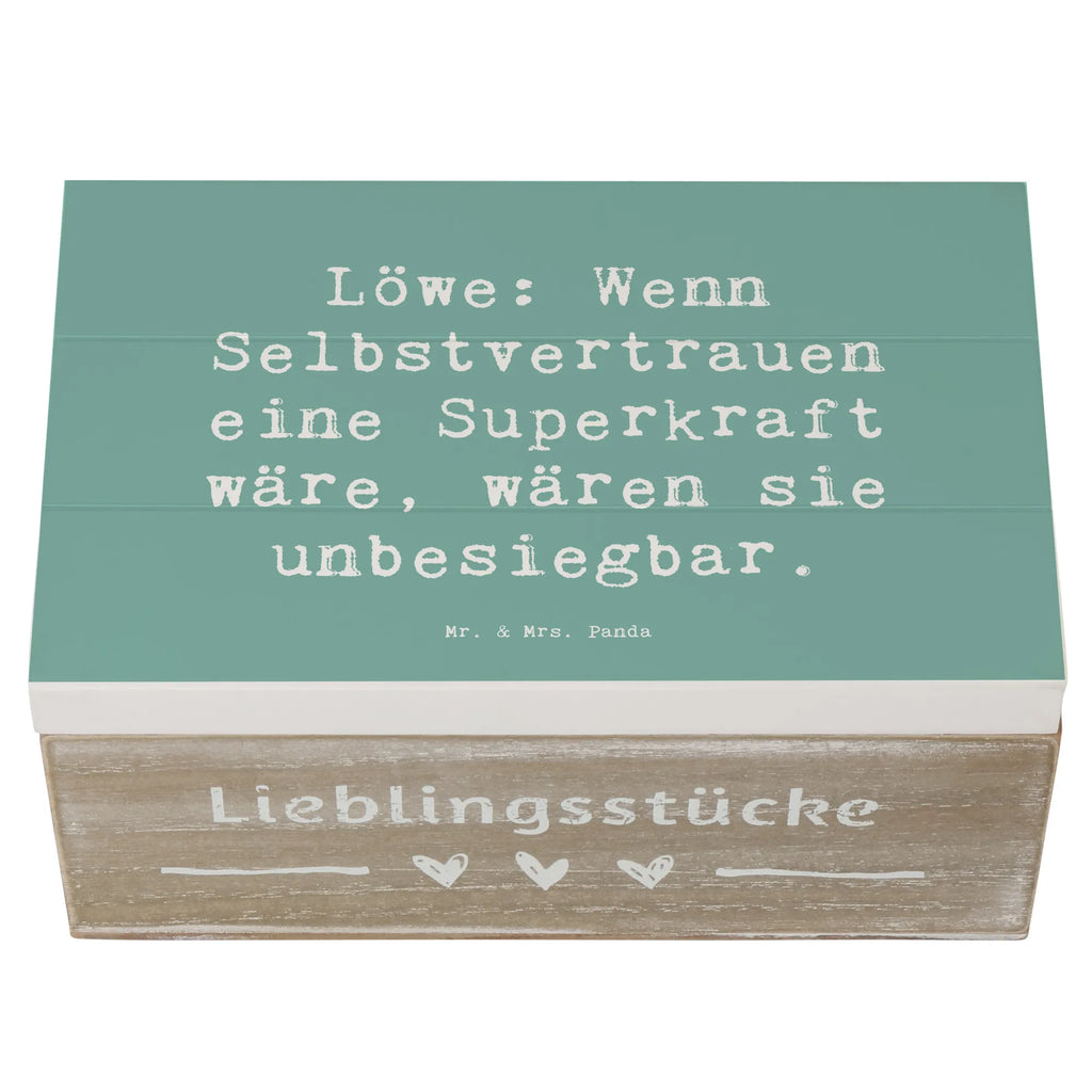 Holzkiste Spruch Löwe Superkraft Dekokiste, Geschenkbox, Aufbewahrungsbox, Schatzkiste, Erinnerungskiste, Truhe, XXL, Schatulle, Geschenkdose, Erinnerungsbox, Kiste, Holzkiste, Tierkreiszeichen, Sternzeichen, Horoskop, Astrologie, Aszendent