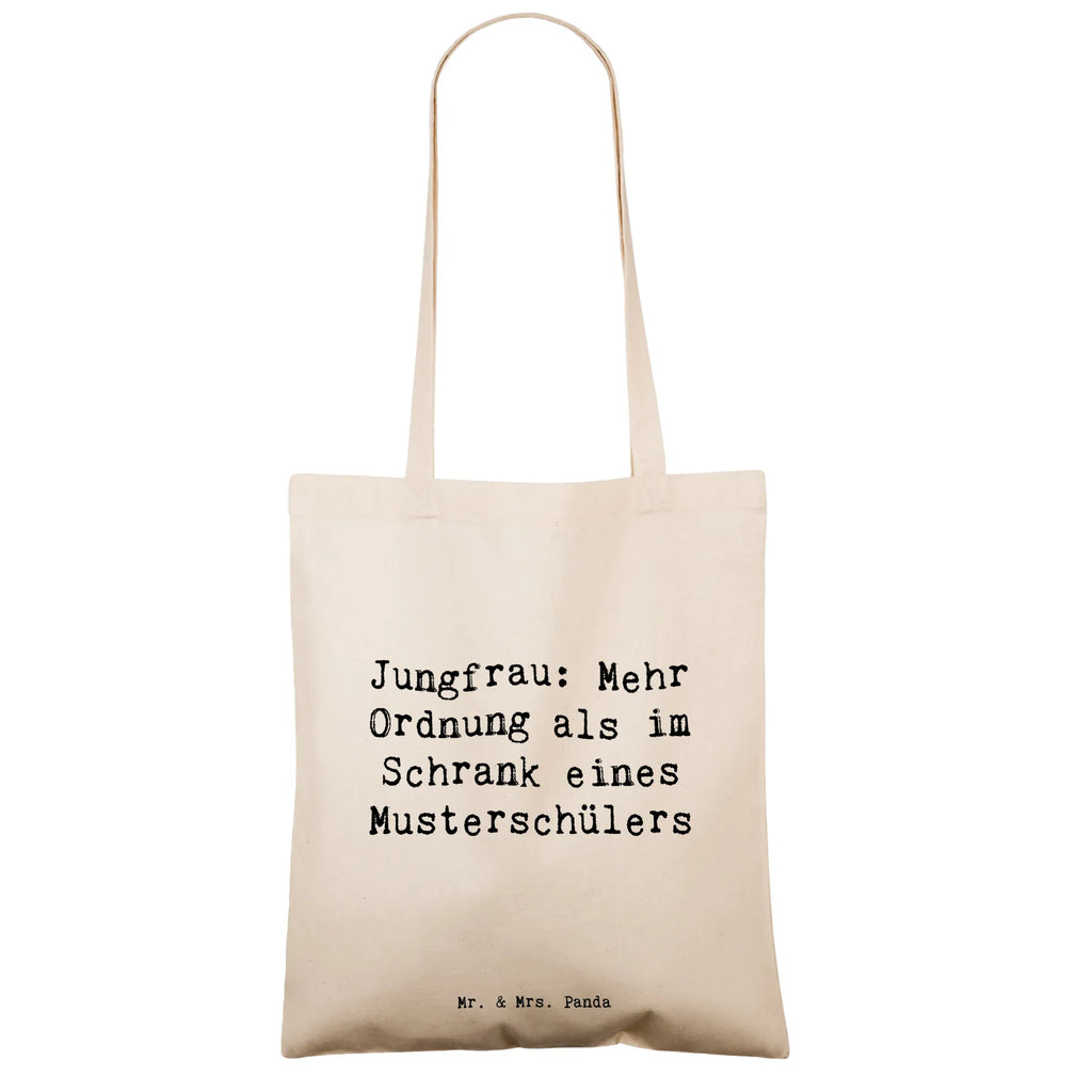 Tragetasche Spruch Jungfrau Ordnung Beuteltasche, Beutel, Einkaufstasche, Jutebeutel, Stoffbeutel, Tasche, Shopper, Umhängetasche, Strandtasche, Schultertasche, Stofftasche, Tragetasche, Badetasche, Jutetasche, Einkaufstüte, Laptoptasche, Tierkreiszeichen, Sternzeichen, Horoskop, Astrologie, Aszendent