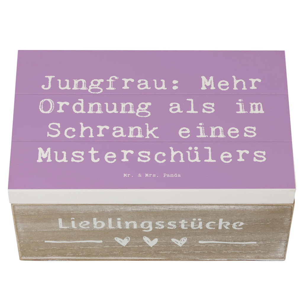 Holzkiste Spruch Jungfrau Ordnung Holzkiste, Kiste, Truhe, Schatzkiste, Erinnerungsbox, Geschenkbox, Erinnerungskiste, XXL, Geschenkdose, Dekokiste, Aufbewahrungsbox, Schatulle, Tierkreiszeichen, Sternzeichen, Horoskop, Astrologie, Aszendent